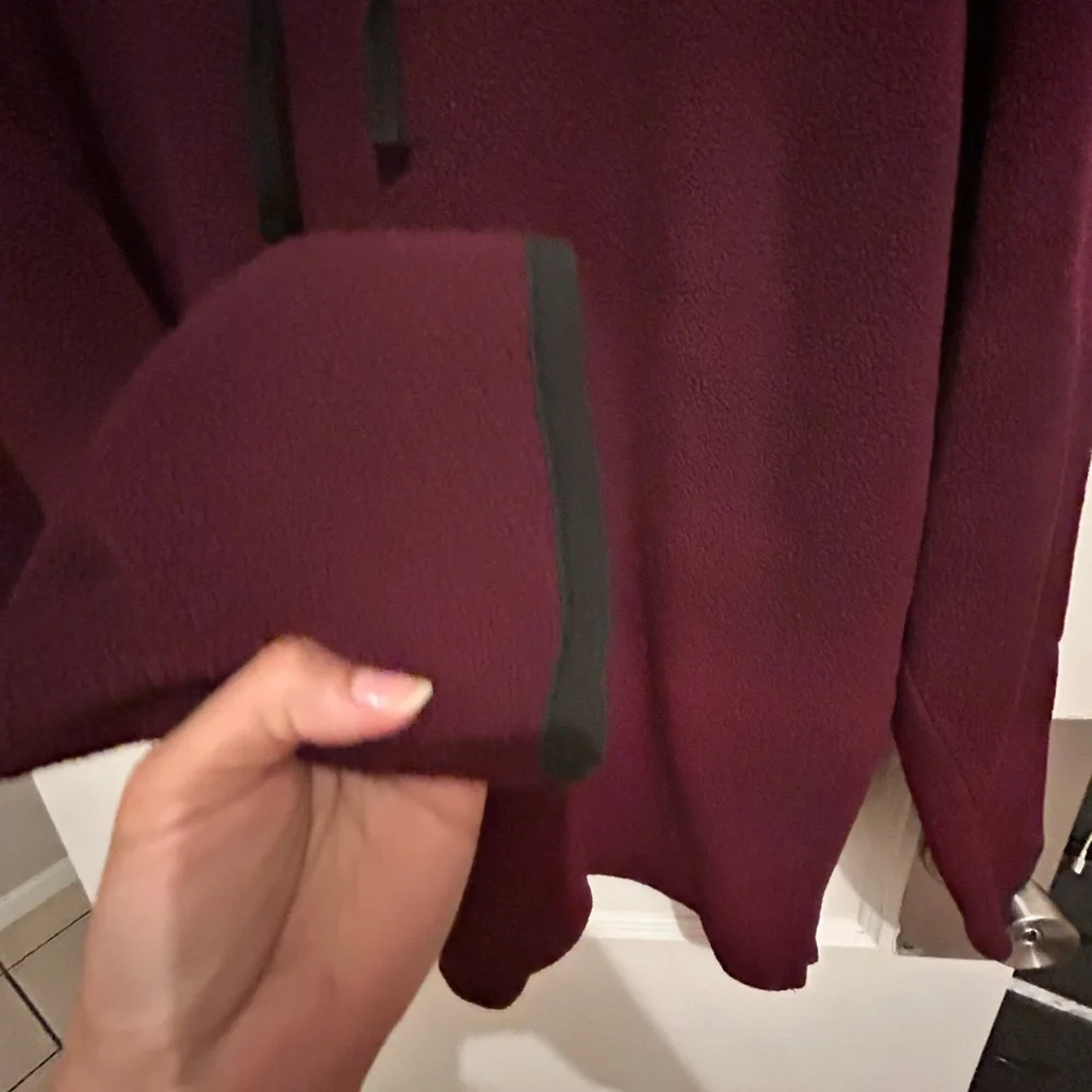 Victoria's Secret Deep Burgundy Hoodie - Picture 7 of 8